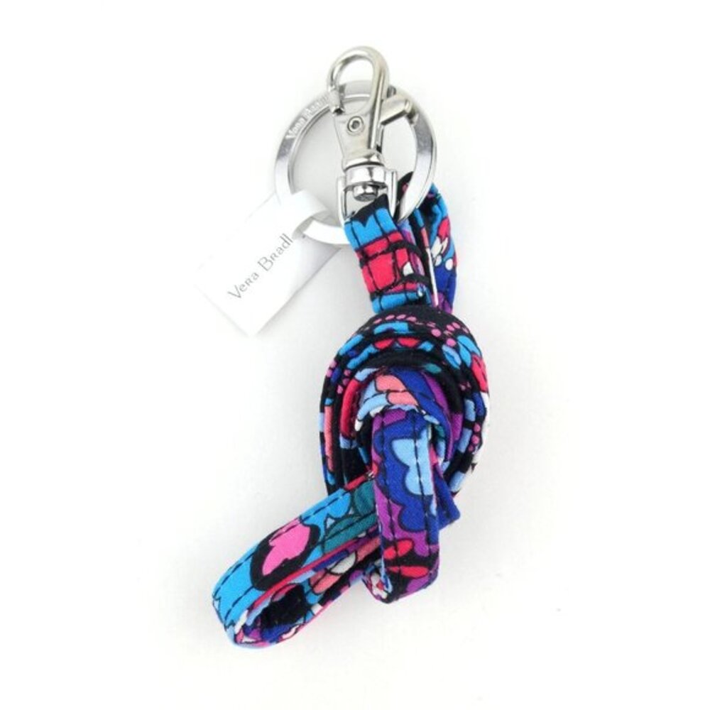 Vera Bradley Haymarket Paisley Cotton‎ Lanyard NWT